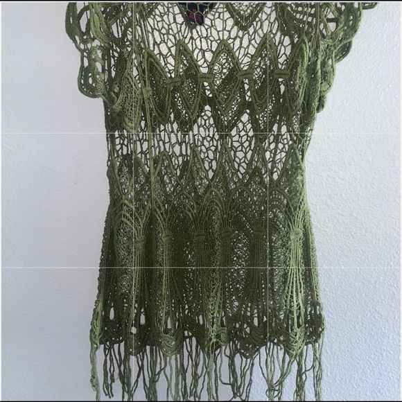 It's pink green top sz XL - Picture 2 of 3